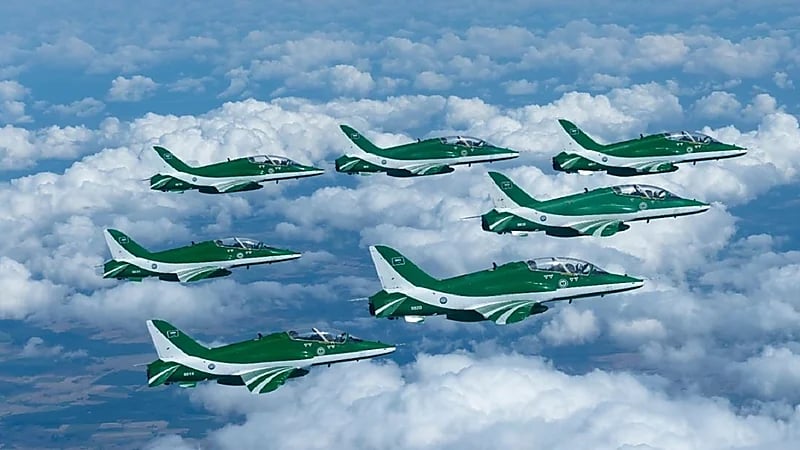 عرض عسكري للصقور السعودية بعد غد بالرياض