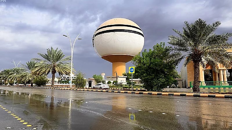 هطول أمطار على عدد من محافظات القصيم وحائل خلال الساعات القادمة