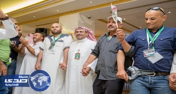 بالصور.. حجاج شهداء فلسطين يصلون المدينة