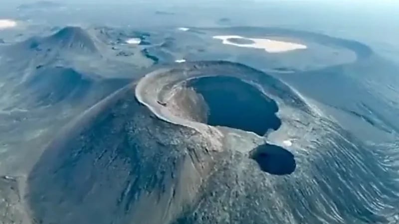 تصوير جوي يزيح الستار عن جمال بركان حرة كشب بالطائف