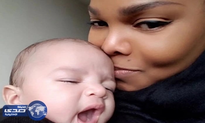 الصورة الأولى لعيسى ابن جانيت جاكسون ورجل الأعمال القطري المانع