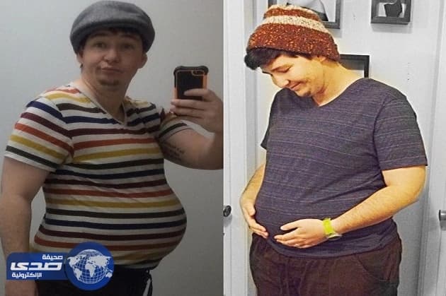 بالصور.. بريطاني يٌنجب مولودته الأولى .. لعدم قدرة زوجته على الإنجاب