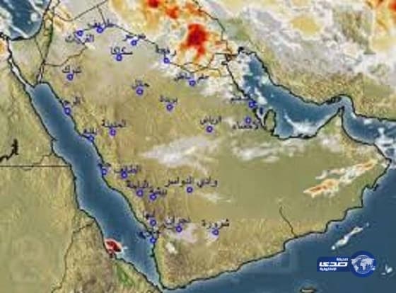 حالة الطقس المتوقعة اليوم السبت