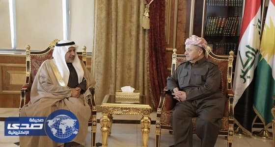 الدكتور الربيعة يلتقى رئيس إقليم كردستان العراق مسعود برزاني