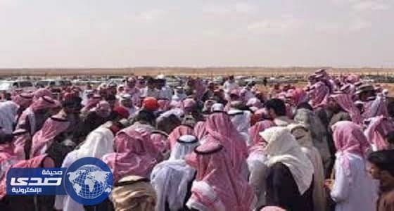 تشييع جثمان الشهيد الجندي محمد الغاوي بمحافظة المجاردة