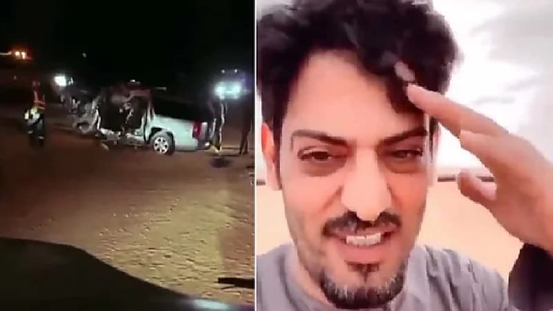 تفاصيل اللحظات الأخير للراحل "الشمري" مع أولاده قبل حادث التصادم