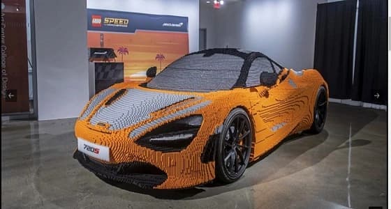 ليجو تكشف عن نموذج ماكلارين 720S المجسم