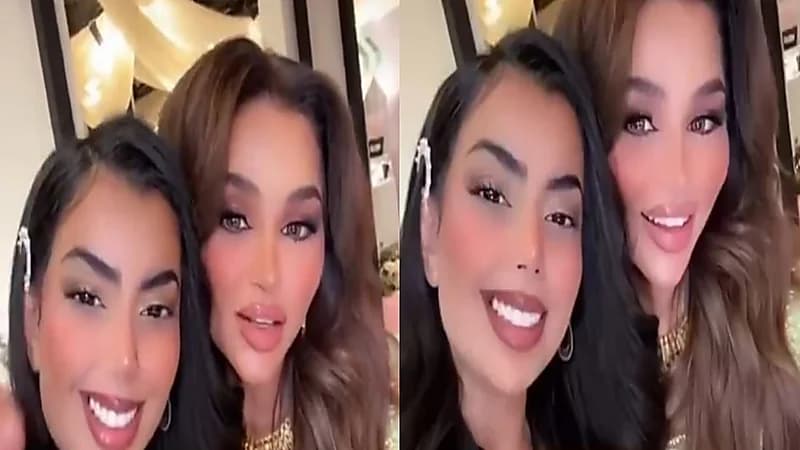 نهى نبيل لريما العنزي: والله أنك أزين من جورجينا.. فيديو