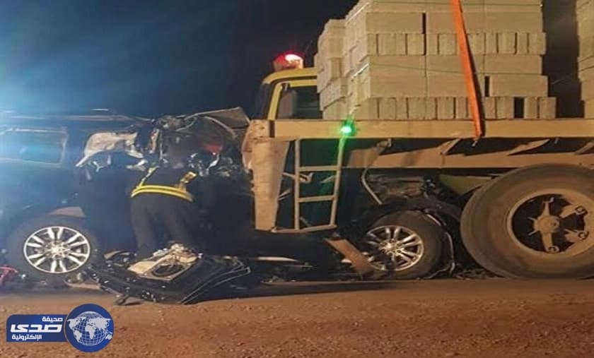 وفاة مدير شعبة مرور ضرماء وزوجته في حادث مروري