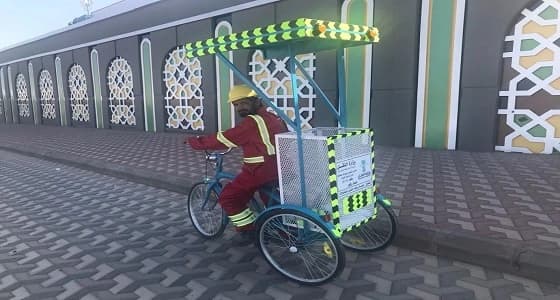 مبادرة إنسانية من " النقل " تجاه عمال النظافة في المدينة