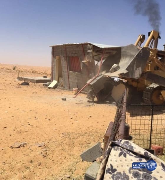 شاهد بالصور...استرجاع 3 ملايين مترًا مربعًا أراضي حكومية بالجوف