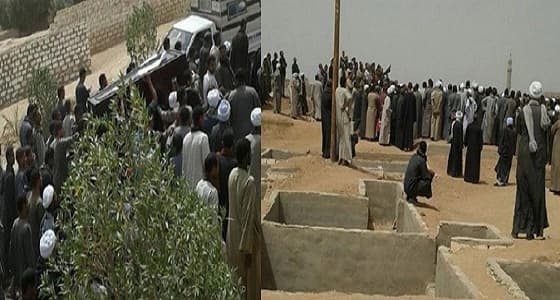 بعد استشهاده بصاروخ الحوثي.. تشييع جثمان " عبد المطلب " بمسقط رأسه بمصر