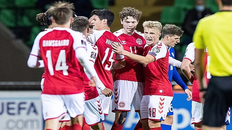 رسميًا.. منتخب الدنمارك ثاني المتأهلين لكأس العالم 2022