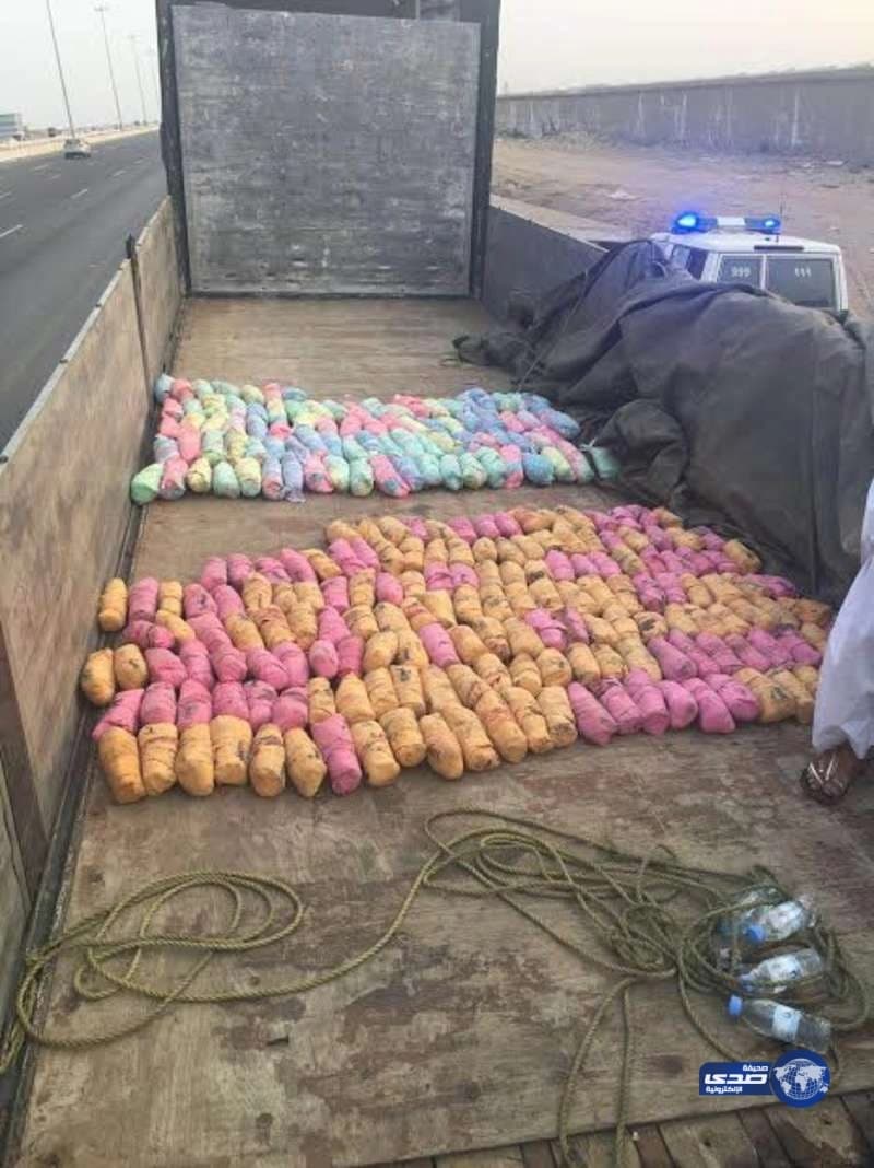 ضبط 265 حزمة قات بحوزة قائد سيارة في "جدة"