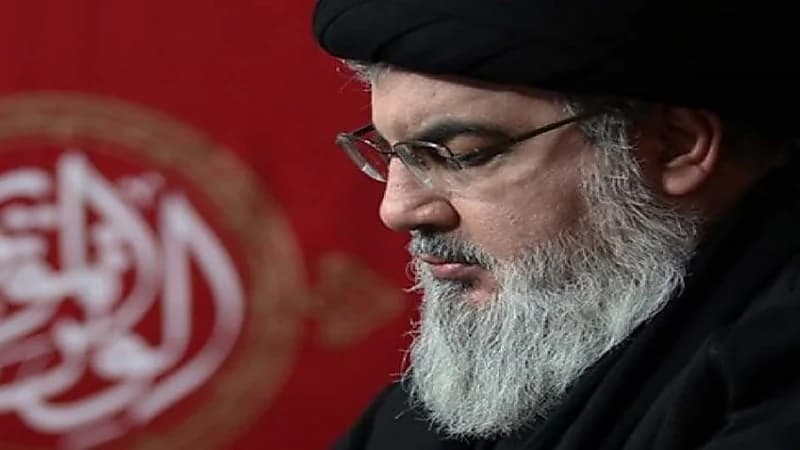 شاهد..الاعتداء على سيدات حاولن تمزيق صورة نصر الله