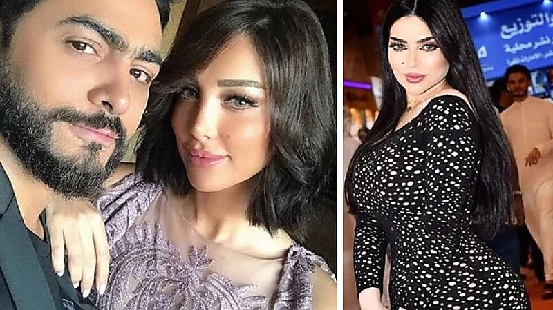 "بلوغر" ترد على تسببها في طلاق تامر حسني وبسمة بوسيل