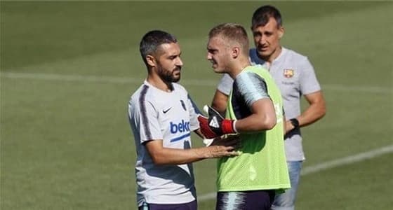 الإصابة تحرم برشلونة من خدمات حارسه