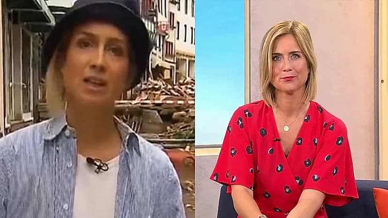 فيديو.. فضيحة لمذيعة لطخت نفسها بالطين قبل الظهور على الهواء