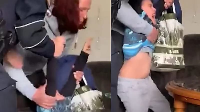 فيديو..الشرطة الألمانية تنتزع طفلا مسلما من أسرته بالقوة
