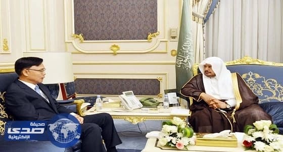 آل الشيخ يستقبل السفير الكوري بمجلس الشورى