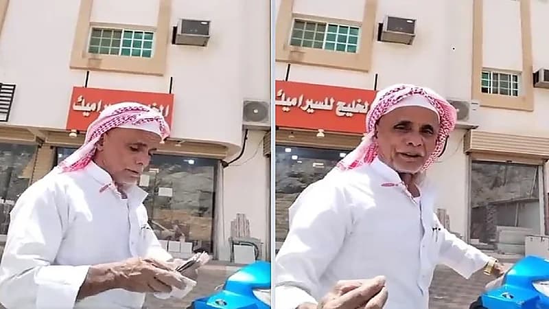 رئيس رابطة مشجعي الوحدة قبيل مواجهة الهلال يوزع المال: باقي تكة وتفرح مكة