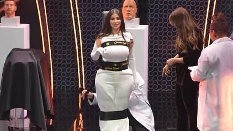 رامز جلال ساخرا من هدى الإتربي: منبع الفيلر ..فيديو