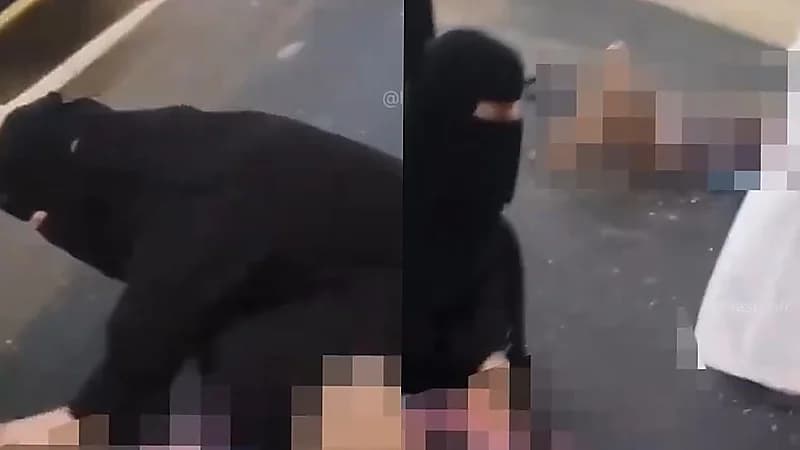 ممرضة سعودية تنجح في إنقاذ مصابين في حادث على طريق حفر الباطن .. فيديو