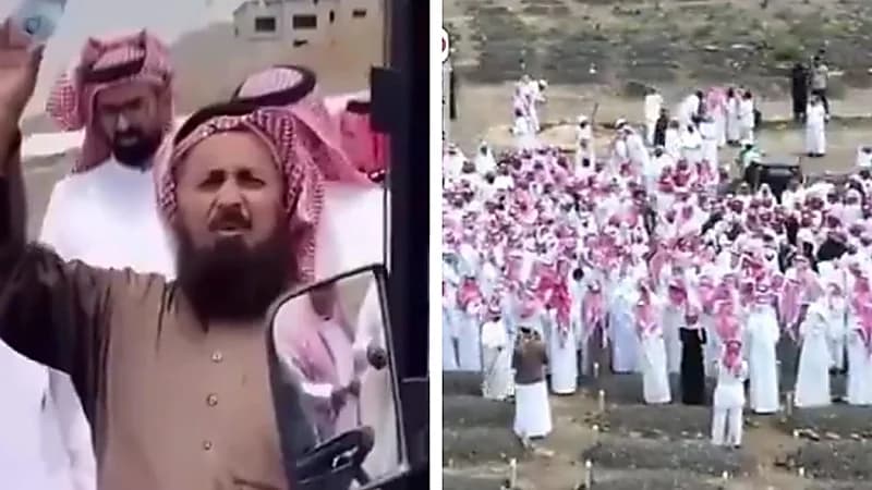 جنازة مهيبة للشاعر سعود القحطاني ووالده يودعه بكلمات مؤثرة .. فيديو