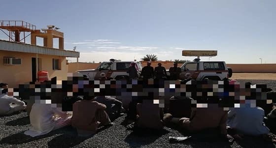 ضبط مخالفين لأنظمة الإقامة والعمل بمشاريع ميقوع وبسيطا