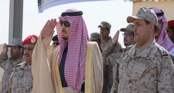 بالصور.. أمير منطقة الحدود الشمالية يتفقد قوة طريف