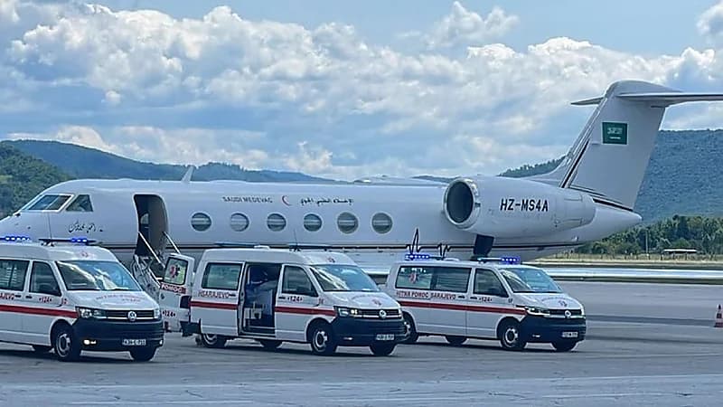 إخلاء طبي لـ 3 مواطنين من البوسنة والهرسك إلى المملكة