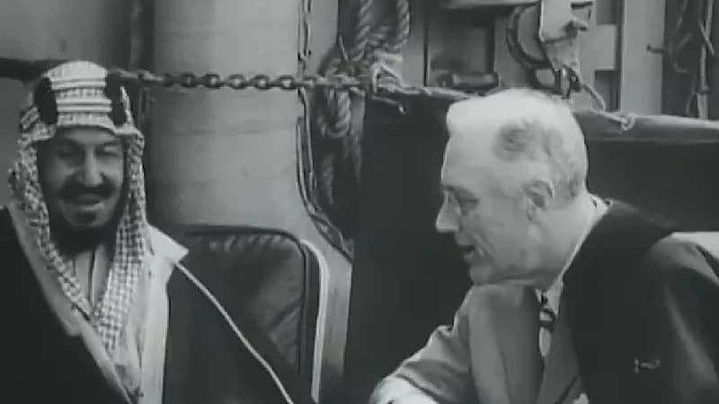 بالصور.. "السفارة الأمريكية" تحتفي بذكرى لقاء الملك عبدالعزيز وروزفلت