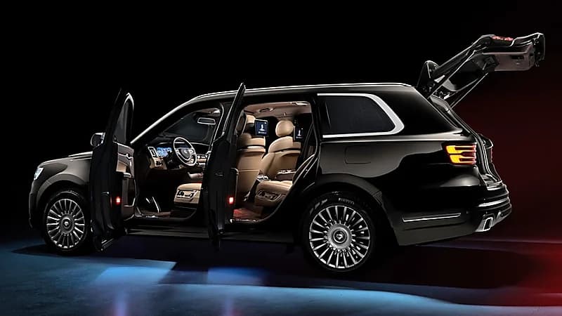 شاهد.. شركة Aurus الروسية تكشف عن مركبتها الأحدث