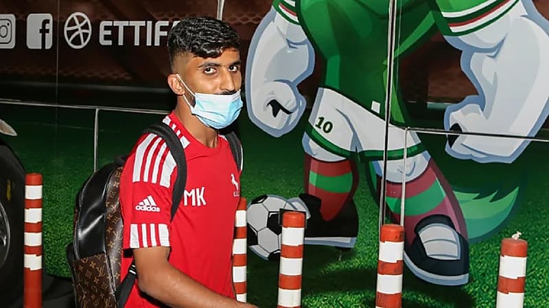 محمد الكويكبي يخضع لأشعة الرنين للكشف عن نوع إصابته