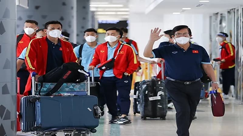 وصول لاعبو منتخب فيتنام إلى الرياض استعداداً لمواجهة الأخضر "صور"