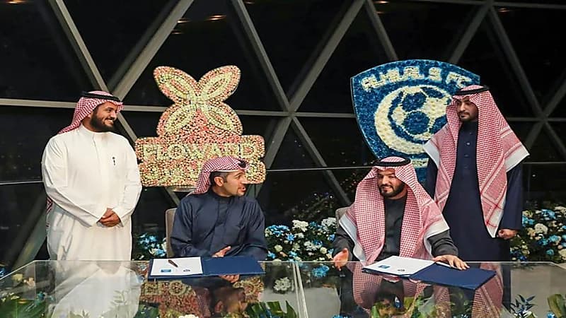 الهلال يعلن عن توقيع عقد رعاية جديد لمدة 4 أعوام