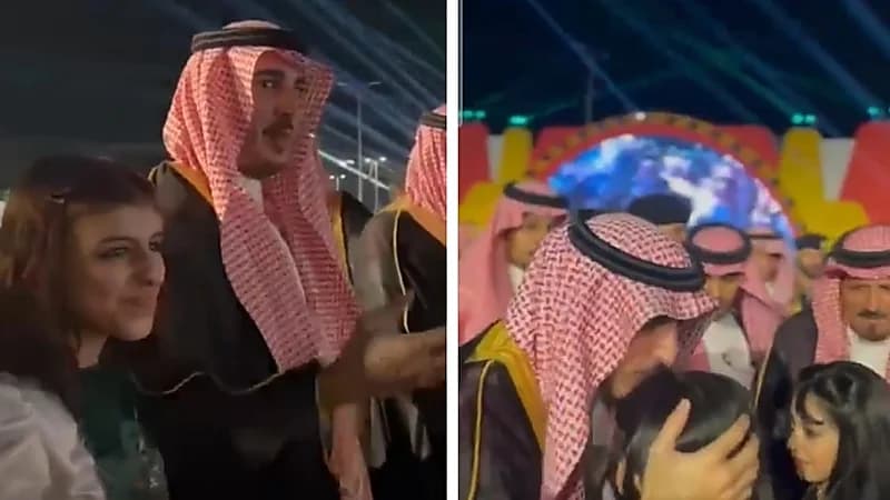 شاهد.. ردة فعل أمير الجوف لطفل قال له:"أحبك يا أمير"