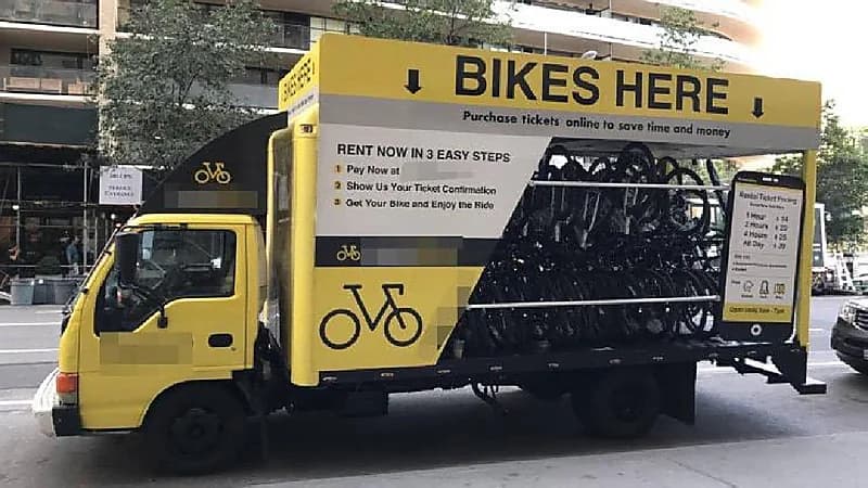 رسمياً .. إتاحة خدمات الصيانة و الحلاقة وتأجير الدراجات عبر مركبات متنقلة