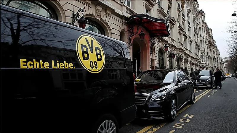 فرض غرامة مرورية على حافلة دورتموند