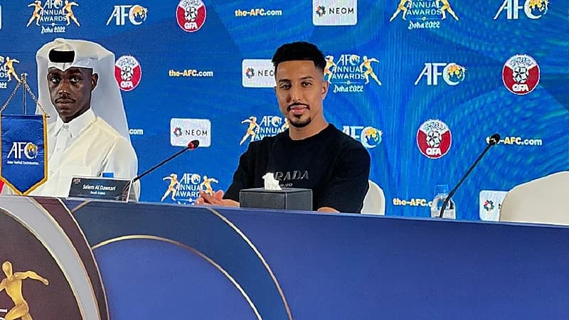 سالم الدوسري: كورونا عرقلت فوزي بجائزة أفضل لاعب في آسيا