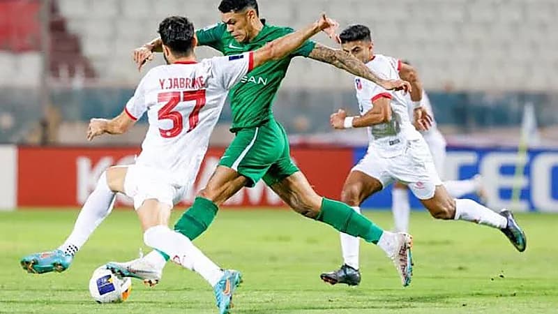 شباب الأهلي دبي يخطف تعادلاً دراميًا من الكويت بدوري أبطال آسيا