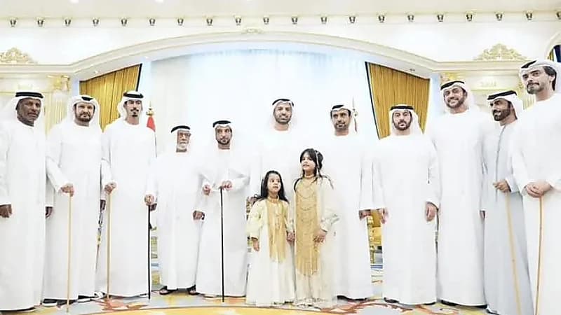 عيضة المنهالي يحتفل بزفافه بحضور شيوخ الإمارات .. فيديو وصور