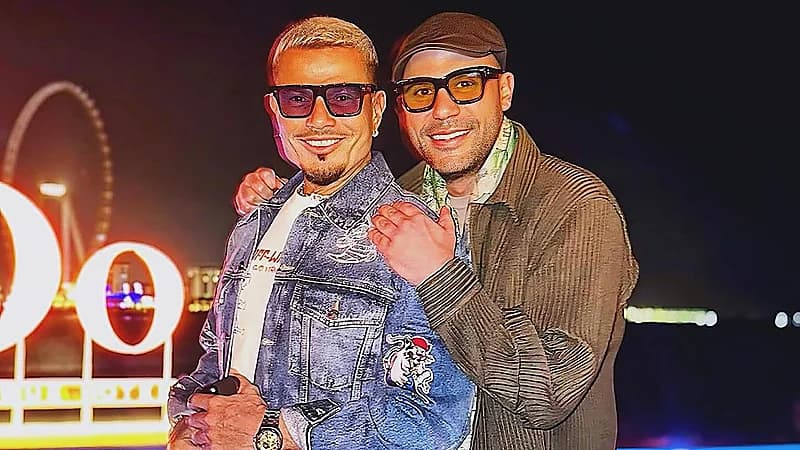 محمد إمام برفقة عمرو دياب : في حياتنا ناس هما الأساس