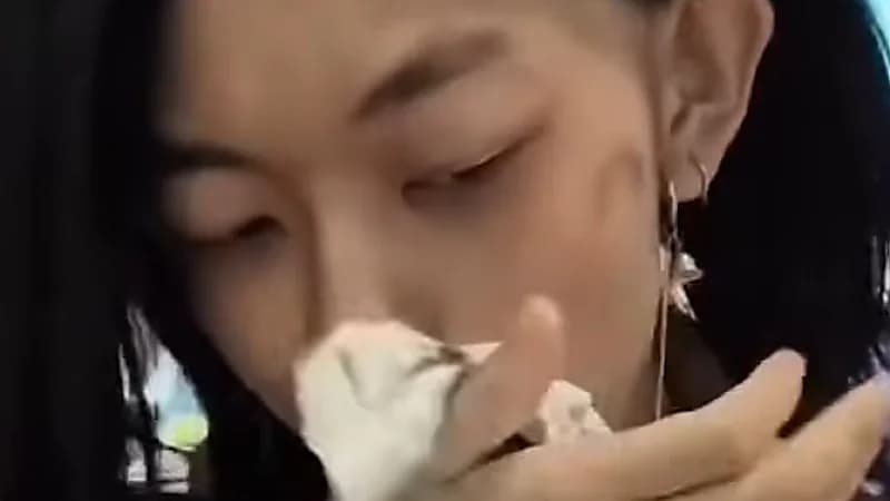 إجبار مسافرة على إزالة الماكياج للتحقق من هويتها في المطار..فيديو