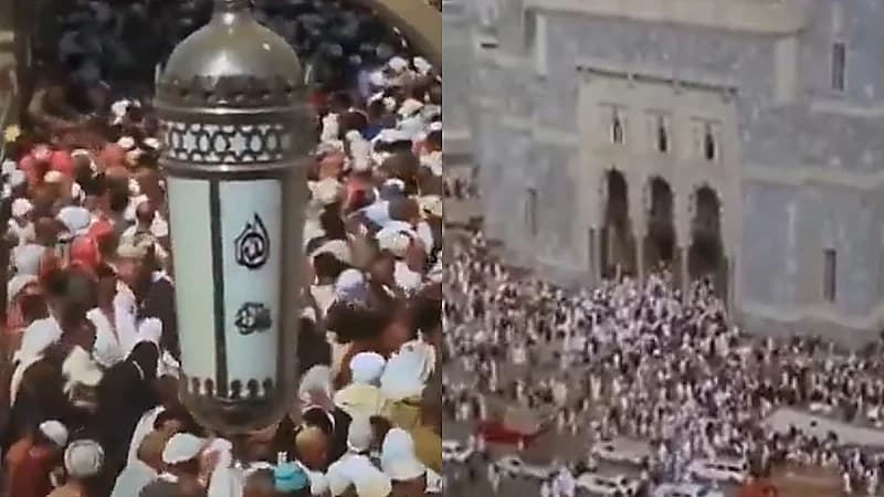 مقطع نادر لطواف الوداع قبل 51 عامًا .. فيديو