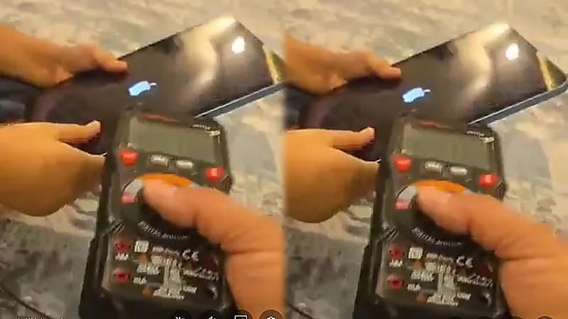 شاب يستكشف بالتجربة أضرار استخدام الجوال أثناء الشحن ..فيديو