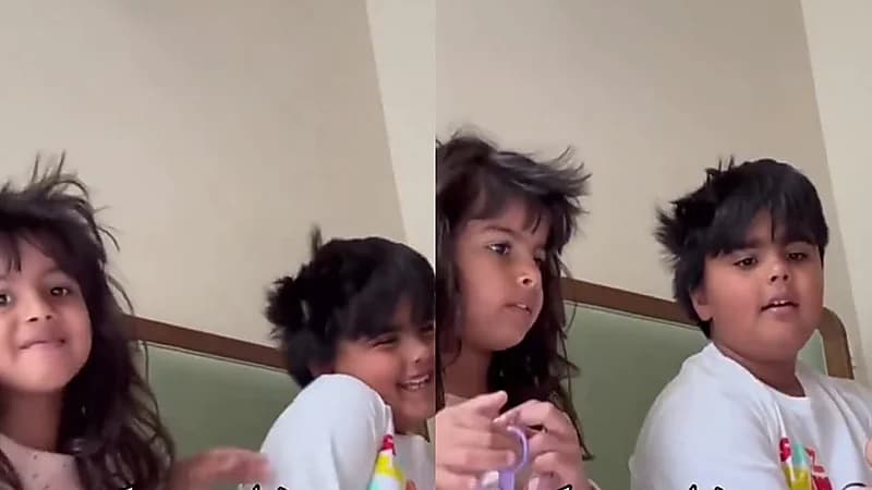 سارة الودعاني توثق ردة فعل سعد وسكرة على مقابلة فتاة مع والدهما.. فيديو