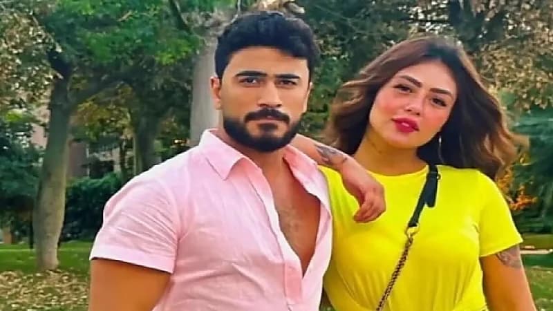 فيديوهات خادشة تقود البلوغر أوتاكا وطليقته هدير عبد الرازق للمحاكمة