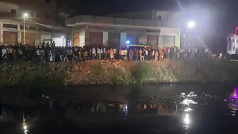 حادث مأساوي لموكب زفاف بسقوط سيارة في البحر