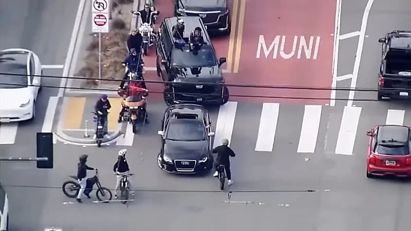 حادث دهس وهروب السائق خلال بث سبيد شو المباشر .. فيديو